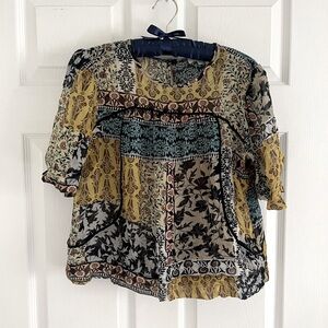 Weston Brand Short Sleeve Blouse